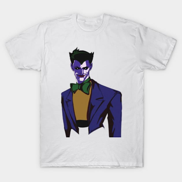 The Dot-Eyed Joker - Dark Fan Art T-Shirt by Branigan